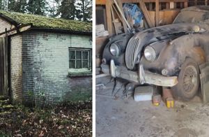 Открыв дядин гараж, племянники нашли дорогущее авто, которое было спрятано много лет