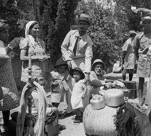 Палестина в 1943-1946. Новые иммигранты в Хайфе