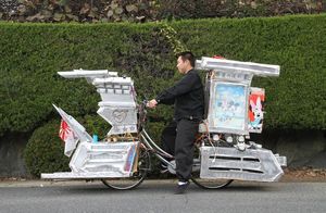Dekochari: 12 фото и видео о том, как японцы украшают свои велосипеды