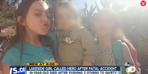 10-летняя девочка из Калифорнии спасла двух маленьких детей