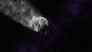 Потенциально опасный астероид JG12 направляется к Земле