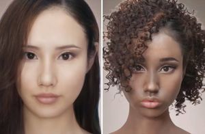 Видео: Как такое возможно — японка меняет свою национальность и расу с помощью макияжа