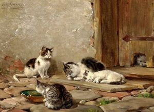 Из жизни котят XIX века