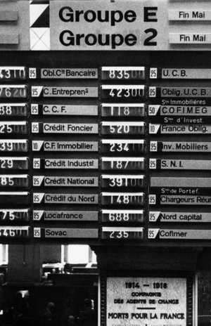 Фотографии Жан-Филиппа Шарбонье. 1968. Парижская фондовая биржа. Часть 3