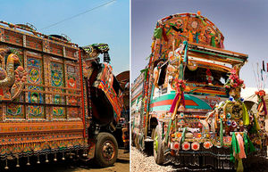 Почему дальнобойщик в Пакистане тратит на украшение грузовика больше,чем на свадебное платье невесты