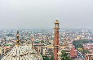8 фото о том, как смог заполонил Нью-Дели