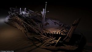 На дне Чёрного моря обнаружили кладбище древних кораблей