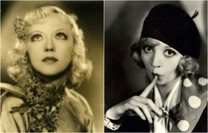 Гламурные красотки 1930-х: Ретро-портреты очаровательных голливудских актрис