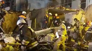В МЧС назвали площадь пожара в результате взрыва на заводе в Дзержинске