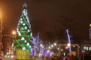 Праздничную иллюминацию и гирлянды на новогодних елках в Подмосковье начнут включать с 1 декабря