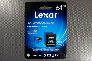Шустрая карта памяти Lexar High-Performance