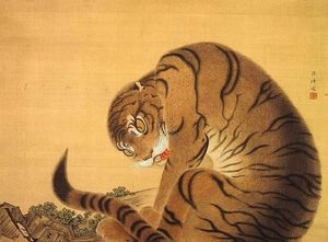 Смешные тигры и другие странные персонажи японского эксцентричного художника Ито Дзякутю