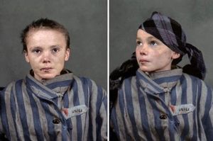 Эту 14-ти летнюю девочку сфотографировал заключенный Вилем Брассе незадолго до казни