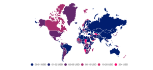 Узнайте, в каких странах самый дорогой и самый дешевый интернет за 1Гбайт
