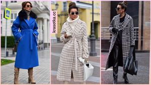 Модный цвет пальто зима 2022: трендовые модели, которые вам понравятся