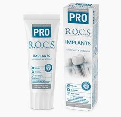 Новинка российского бренда R.O.C.S.: Зубная паста «R.O.C.S. PRO Implants»