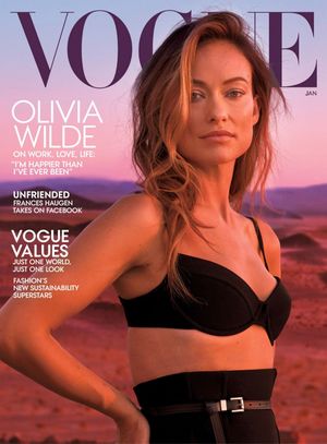 Фотосессия Olivia Wilde (Vogue, январь 2022)