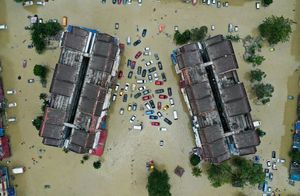 Фото дня: наводнение в Малайзии