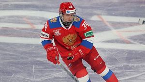 Мичкова признали лучшим игроком сборной России в матче МЧМ-2022 против Швеции