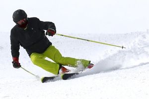 Лыжно-биатлонная трасса в «Лужниках» 3 января