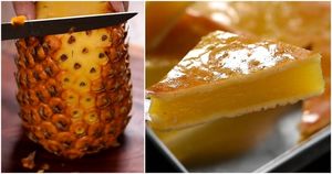 Невероятно вкусный десерт с ананасом. Украсьте им свой Новогодний стол