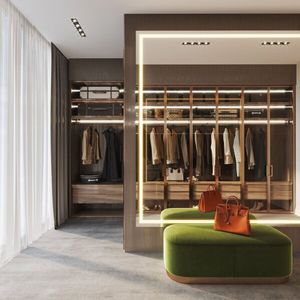 Шкафы или dressing room: 7 интерьеров удобных гардеробных из Instagram