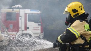 Пожар в пансионате в Кемеровской области был ликвидирован