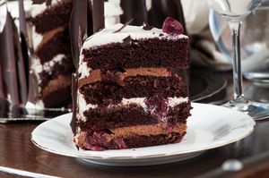 Шоколадный торт «Чёрный лес» потрясающий вкус!