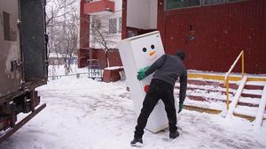 За новогодние праздники москвичи обратились к сервису вывоза ненужных вещей более 600 раз