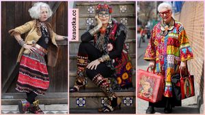 Зимний бохо стиль для женщин старше 50 лет: 10 стильных образов