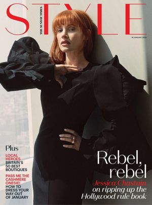 Фотосессия Jessica Chastain (The Sunday Times Style, январь 2022)