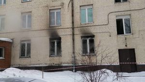 Пожар произошел в здании общежития на юго-востоке Москвы