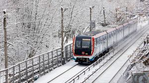 Снегопад не повлиял на работу общественного столичного транспорта