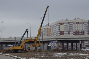 Реконструкция развязки на пересечении МКАД и Алтуфьевского шоссе завершена на четверть