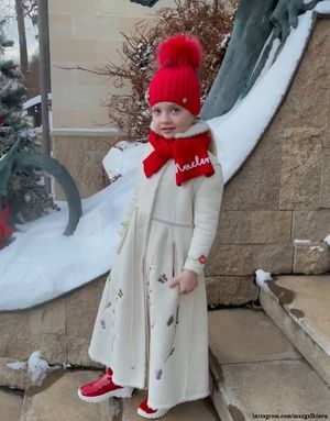 8-летнюю дочку Галкина и Пугачевой одевает известный дизайнер