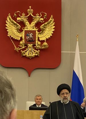 Президент Ирана Раиси выступил в Госдуме