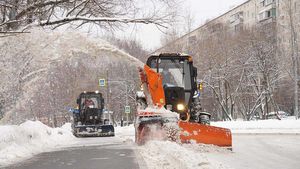 Москвичей предупредили о трудностях на дорогах из-за сильного снегопада