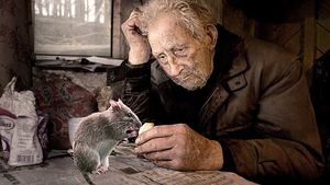 Старик вырастил крысенка – но и представить не мог, что его питомец вскоре сослужит ему отличную службу