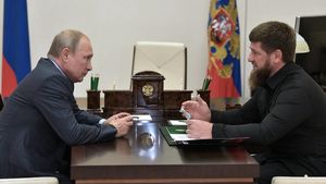 В Кремле раскрыли содержание встречи Путина и Кадырова