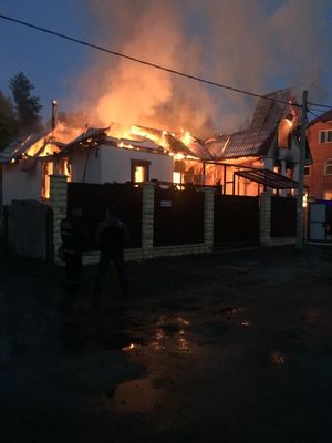 Крупная страховая выплата за сгоревший дом в Ленинградской области