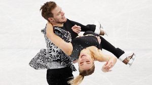 Синицина и Кацалапов исполнят произвольный танец в командном турнире Олимпиады