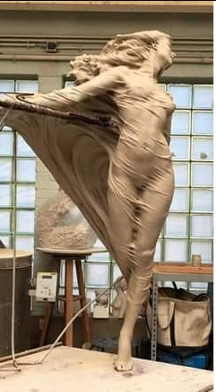 Живые скульптуры Лю Жонга