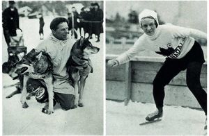 15 редких фотографий зимней Олимпиады 90 лет назад: собачьи упряжки и вода из ручья