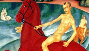 «Купание красного коня»: почему бытовую картину назвали предвестником грядущих перемен