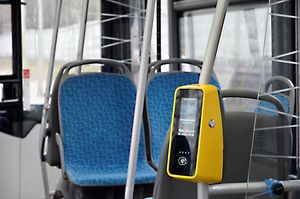 В автобусах Подмосковья планируют отказаться от наличной оплаты