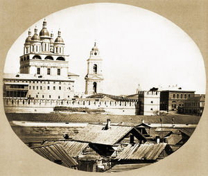 Самый первый известный снимок городов Российской Империи.