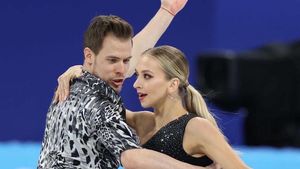 Фигуристы Синицина и Кацалапов заняли второе место в ритм-танце на Олимпиаде
