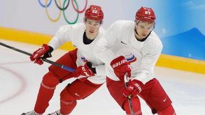 Российские хоккеисты уступили чехам в овертайме матча на Олимпиаде