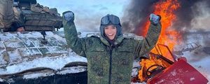 Подписчики обвинили Ксению Бородину в пропаганде войны из-за фото в танке