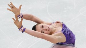Камила Валиева выступила в личном турнире на Олимпиаде в Пекине
